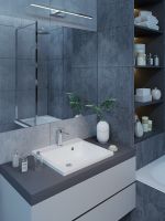 Раковина Paola Roma 50 Белая глянцевая — фото 8, Раковины