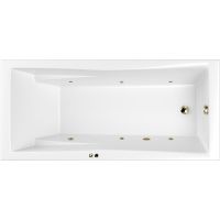 Акриловая ванна Whitecross Palace 170x75 0104.170075.100.SOFT.BR с гидромассажем — фото 1, Ванны