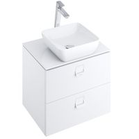 Тумба под раковину Ravak SD Comfort 60 X000001377 подвесная Белая глянцевая — фото 5, Тумбы под раковину