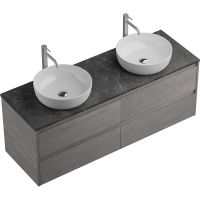 Товар: Тумба под раковину BelBagno Kraft 140 KRAFT-1400-4C-SO-2-CG подвесная Cemento Grigio - фото 14 Тумба под раковину BelBagno Kraft 140 KRAFT-1400-4C-SO-2-CG подвесная Cemento Grigio — фото 14, Тумбы под раковину