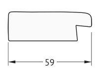 Зеркало Evoform Definite 104х54 BY 0702 в багетной раме - Травленое золото 59 мм — фото 5, Мебель для ванной