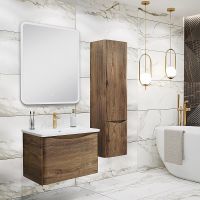 Товар: Тумба под раковину Runo Тоскана 60 00-00001414 Темное дерево - фото 4 Тумба под раковину Runo Тоскана 60 00-00001414 Темное дерево — фото 4, Тумбы под раковину