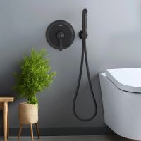 Товар: Гигиенический душ со смесителем Aquatek Классик AQ1519MB Черный матовый - фото 2 Гигиенический душ со смесителем Aquatek Классик AQ1519MB Черный матовый — фото 2, Душевое оборудование. Душевая программа