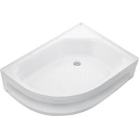 Душевой поддон из АБС-пластика Wemor 90x80 R 10000006056 Белый — фото 1, Душевые поддоны