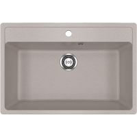 Кухонная мойка Ulgran Classic U-600-302 Песочная — фото 1, Кухонные мойки