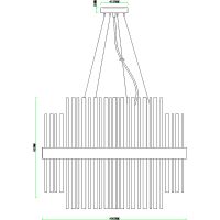 Люстра Artelamp Montreal Прозрачная Хром арт-A1034SP-12CC — фото 5, Люстры