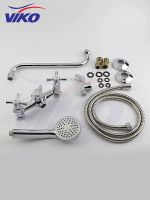 Смеситель для ванны Viko V-2505 универсальный Хром — фото 2, Смеситель для ванны