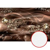 Товар: Фреска Ortograf 3D 6678 Фактура бархат FX Флизелин (4*2,7) Коричневый/Золото, Абстракция - фото 1 Фреска Ortograf 3D 6678 Фактура бархат FX Флизелин (4*2,7) Коричневый/Золото, Абстракция — фото 1, Фрески