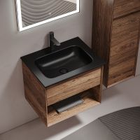 Тумба под раковину Sancos Marmi 1.0 60 MR1.060ECH подвесная Дуб чарльстон — фото 14, Тумбы под раковину