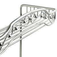 Полка корзина Migliore Complementi 22036 Хром — фото 3, Полки для ванной и душа