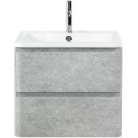 Тумба под раковину BelBagno 70 ALBANO-700-2C-SO-CVG подвесная Cemento Verona Grigio — фото 1, Тумбы под раковину