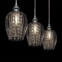 Подвесной светильник Maytoni Pendant Blues MOD044-PL-03-N Прозрачный Никель — фото 6, Подвесные светильники