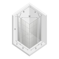 Товар: Душевой уголок New Trendy New Soleo Black 90х90 K-0580 профиль Черный стекло прозрачное - фото 7 Душевой уголок New Trendy New Soleo Black 90х90 K-0580 профиль Черный стекло прозрачное — фото 7, Квадратные душевые уголки