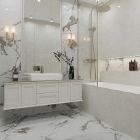 Керамогранит Royce Tile Calacatta Luxe Polished R_PR1002 60х60 см — фото 6, Керамогранит