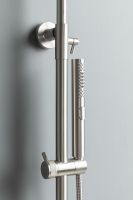 Душевая система Allen Brau Fantasy 5.11001-BN с термостатом Никель брашированный — фото 10, Душевые стойки