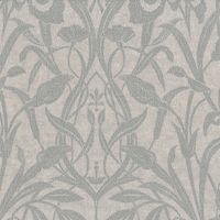 Обои AS Creation Luxury Damask 38850-2 Винил на флизелине (1,06*10,05) Серый, Листья/Цветы/Орнамент — фото 1, Обои для стен