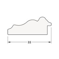Зеркало Evoform Octagon 57х57 BY 3790 в багетной раме - Римская бронза 88 мм — фото 5, Мебель для ванной