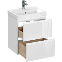 Товар: Тумба под раковину Cersanit Moduo Slim 50 64124 подвесная Белая - фото 7 Тумба под раковину Cersanit Moduo Slim 50 64124 подвесная Белая — фото 7, Мебель для ванной