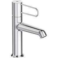 Смеситель для раковины Jacob Delafon Odeon Rive Gauche E21028-00-CP Хром Белый — фото 1, Смесители для раковины