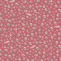 Обои AS Creation Karl Lagerfeld 37843-5 Винил на флизелине (0,53*10,05) Красный, Надписи — фото 1, Обои для стен