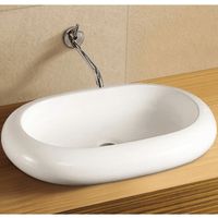 Раковина-чаша WeltWasser Elbach 3075 63 10000003869 Белый глянец — фото 1, Раковины накладные