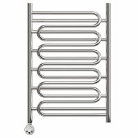 Электрический полотенцесушитель Point Юпитер Премиум PN01158SE П7 500x800 левый/правый Хром — фото 2, Электрические полотенцесушители