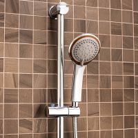 Душевой гарнитур Ростовская Мануфактура Сантехники RACK-4 Хром — фото 3, Душевое оборудование. Душевая программа