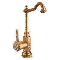 Смеситель для кухни ZorG Antic A 306K-BR Бронза — фото 1, Смесители для кухни
