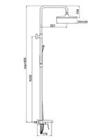 Товар: Душевая система Gappo G2450-8 Хром - фото 2 Душевая система Gappo G2450-8 Хром — фото 2, Душевое оборудование. Душевая программа