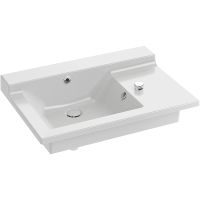 Раковина Jacob Delafon Soprano 80 EXL122-00 Белая — фото 1, Раковины подвесные