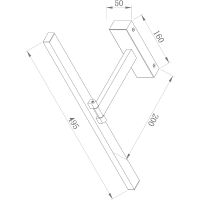 Товар: Подсветка для зеркал и картин Maytoni Mirror Bris MIR008WL-L12W4K Белая - фото 4 Подсветка для зеркал и картин Maytoni Mirror Bris MIR008WL-L12W4K Белая — фото 4, Подсветки