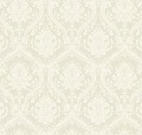 Обои Milassa Gem Gem2 001 Флизелин (1*10,05) Белый, Дамаск — фото 1, Обои для стен