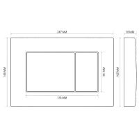 Товар: Комплект унитаза WellWant Tesoro WWU01111W с инсталляцией Berges Wasserhaus Atom 410 040332 с сиденьем Микролифт и Черной клавишей смыва - фото 24 Комплект унитаза WellWant Tesoro WWU01111W с инсталляцией Berges Wasserhaus Atom 410 040332 с сиденьем Микролифт и Черной клавишей смыва — фото 24, Комплекты унитаз + инсталляция