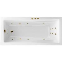 Акриловая ванна Excellent Palace 170x75 WAEX.PAL17.SMART.BR с гидромассажем — фото 1, Ванны