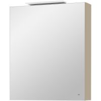 Зеркальный шкаф Roca Oleta 60 L A857645515 с подсветкой Капучино — фото 1, Мебель для ванной