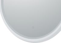 Зеркало Aquanet Дакар 80 241820 с подсветкой Белый глянец — фото 3, Мебель для ванной