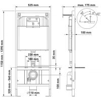 Товар: Комплект унитаза с инсталляцией Berges Novum 042452 с сиденьем Микролифт и Белой клавишей смыва - фото 8 Комплект унитаза с инсталляцией Berges Novum 042452 с сиденьем Микролифт и Белой клавишей смыва — фото 8, Комплекты унитаз + инсталляция