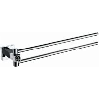 Полотенцедержатель CeramaLux Venezia 88614-1 поворотный Хром — фото 1, Полотенцедержатели