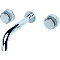 Товар: Смеситель для раковины Boheme Aura 152-2-CR-A Хром - фото 1 Смеситель для раковины Boheme Aura 152-2-CR-A Хром — фото 1, Смесители