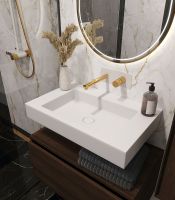 Раковина Boheme Armadi Art Flat 70 888-70 Белая матовая — фото 2, Раковины