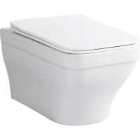 Унитаз Aquanet Elegant Rimless Elegant W LX-1163 280960 подвесной с сиденьем Микролифт — фото 1, Подвесные унитазы