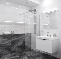 Товар: Керамическая плитка Azori Acate Grey 00-00108399 настенная 31,5х63 см - фото 8 Керамическая плитка Azori Acate Grey 00-00108399 настенная 31,5х63 см — фото 8, Керамическая плитка