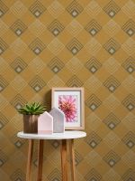 Товар: Обои AS Creation New Life 37682-1 Винил на флизелине (0,53*10,05) Желтый, Геометрия - фото 3 Обои AS Creation New Life 37682-1 Винил на флизелине (0,53*10,05) Желтый, Геометрия — фото 3, Обои для стен