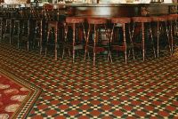 Керамогранит Top Cer Octagon New 4421 OCT20+14-B Ochre Yellow OCTAGON 21/Brick Red 20 + Black 14 Dots 30х30 см — фото 4, Керамическая плитка