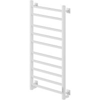 Электрический полотенцесушитель Ника Step-2 100/50 U Белый матовый — фото 1, Электрические полотенцесушители