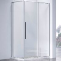 Душевой уголок Vincea Slim-N 140x90 VSR-4SN9014CL профиль Хром стекло прозрачное — фото 1, Прямоугольные душевые уголки