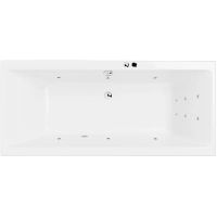 Акриловая ванна Excellent Pryzmat 170x75 WAEX.PRY17.LINE.CR с гидромассажем — фото 1, Ванны