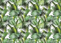 Фреска Ortograf Oasis 32759 Фактура флок FLK Флизелин (4*2,8) Белый/Зеленый, Листья — фото 2, Фрески