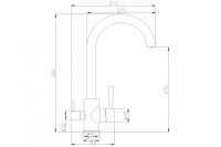 Товар: Смеситель для кухни ZorG Steel Hammer SH 713 BLACK CR Черный матовый - фото 2 Смеситель для кухни ZorG Steel Hammer SH 713 BLACK CR Черный матовый — фото 2, Смесители для кухни