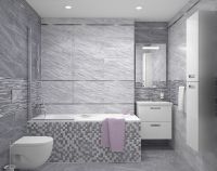 Керамическая плитка Laparet Pegas темно-серый 00-00-5-17-01-06-1177 настенная 20х60 см — фото 3, Керамическая плитка